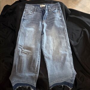 OAT JEANS- Light Blue Wide Leg for Women